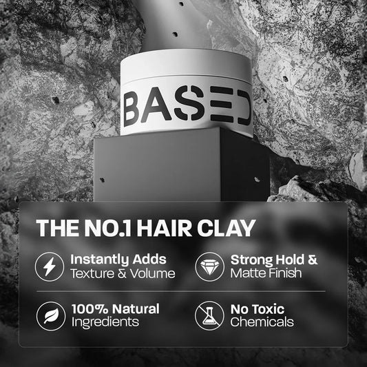BASED Hair Clay Key Benefits