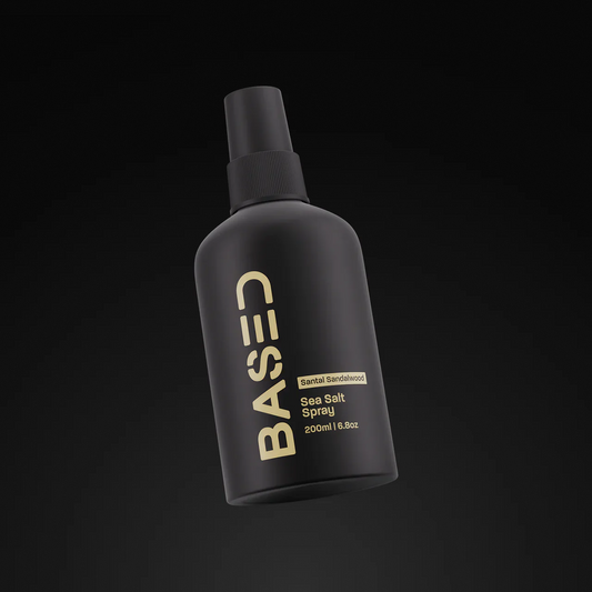 BASED Sea Salt Spray - Natural Sea Salt Texturizing Hair Spray for Men