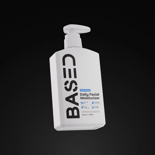 BASED Daily Facial Moisturizer - Natural Face Moisturizer for Men